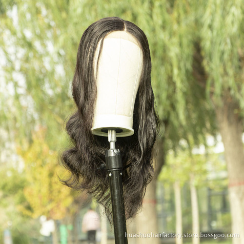10A Body Wave Lace Front Human Hair Wigs For Women 150% 180% 210% Density 4*4 Lace Silk Frontal Closure Wig